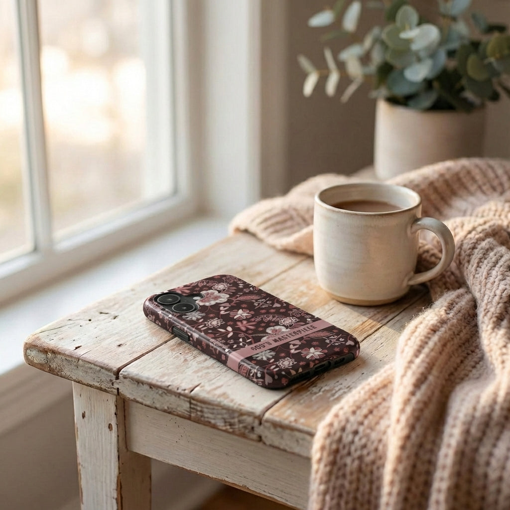 God's Masterpiece Robuste Handyhülle in Rose