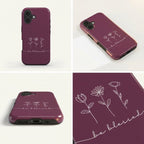 BE BLESSED robuste Handyhülle in Beere Tech Accessories Podbase 