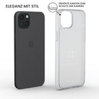 BE BLESSED transparente Handyhülle mit weißem Druck Tech Accessories Podbase 