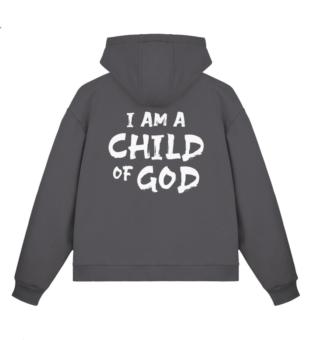 CHILD OF GOD BACKPRINT - Fluffy Boxcut Zipper Fluffy Boxcut Zipper Shirtee Magnet M 
