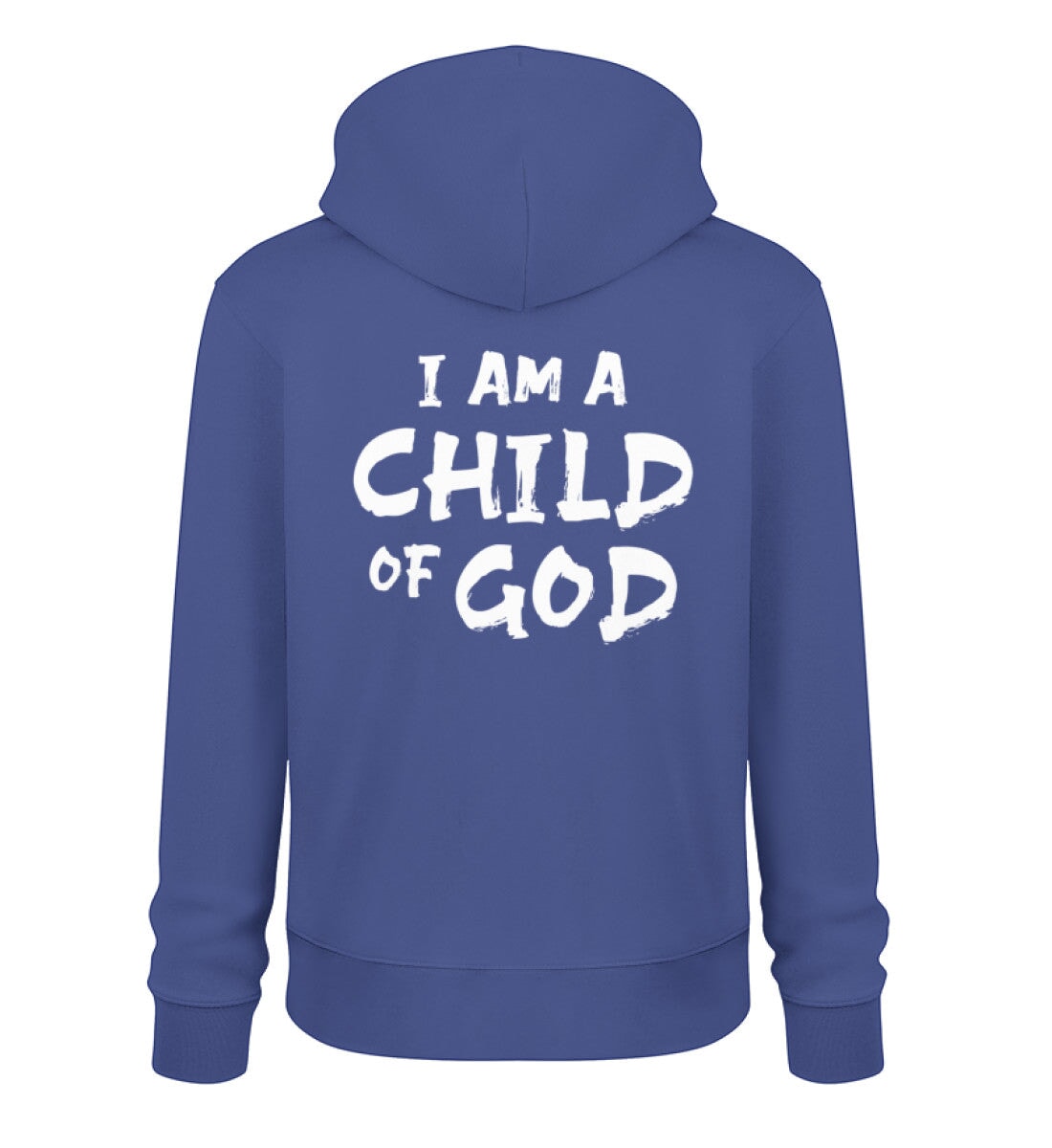 CHILD OF GOD BACKPRINT - Unisex Organic Hoodie 2.0 ST/ST Cruiser Hoodie 2.0 ST/ST Shirtee Worker Blue M 