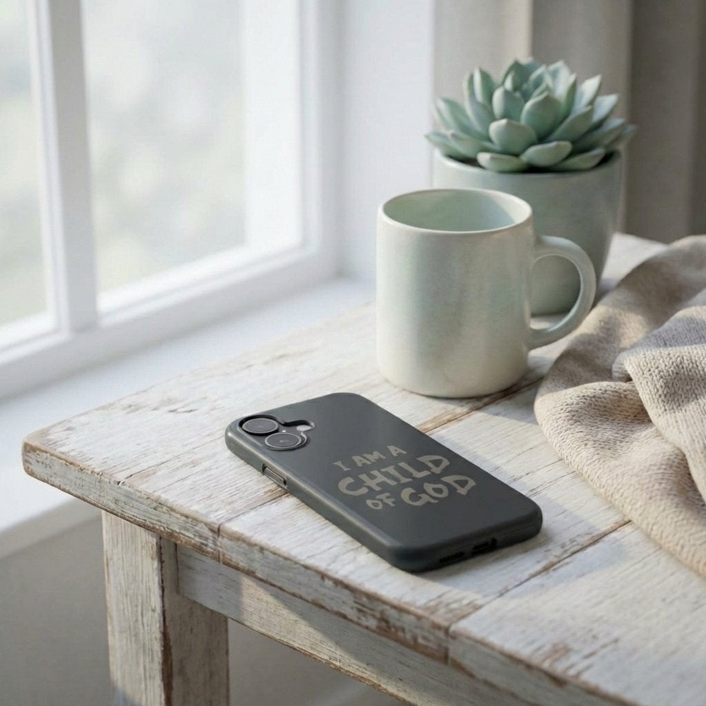 Child of God Robuste Handyhülle in Anthrazit Tech Accessories Podbase 