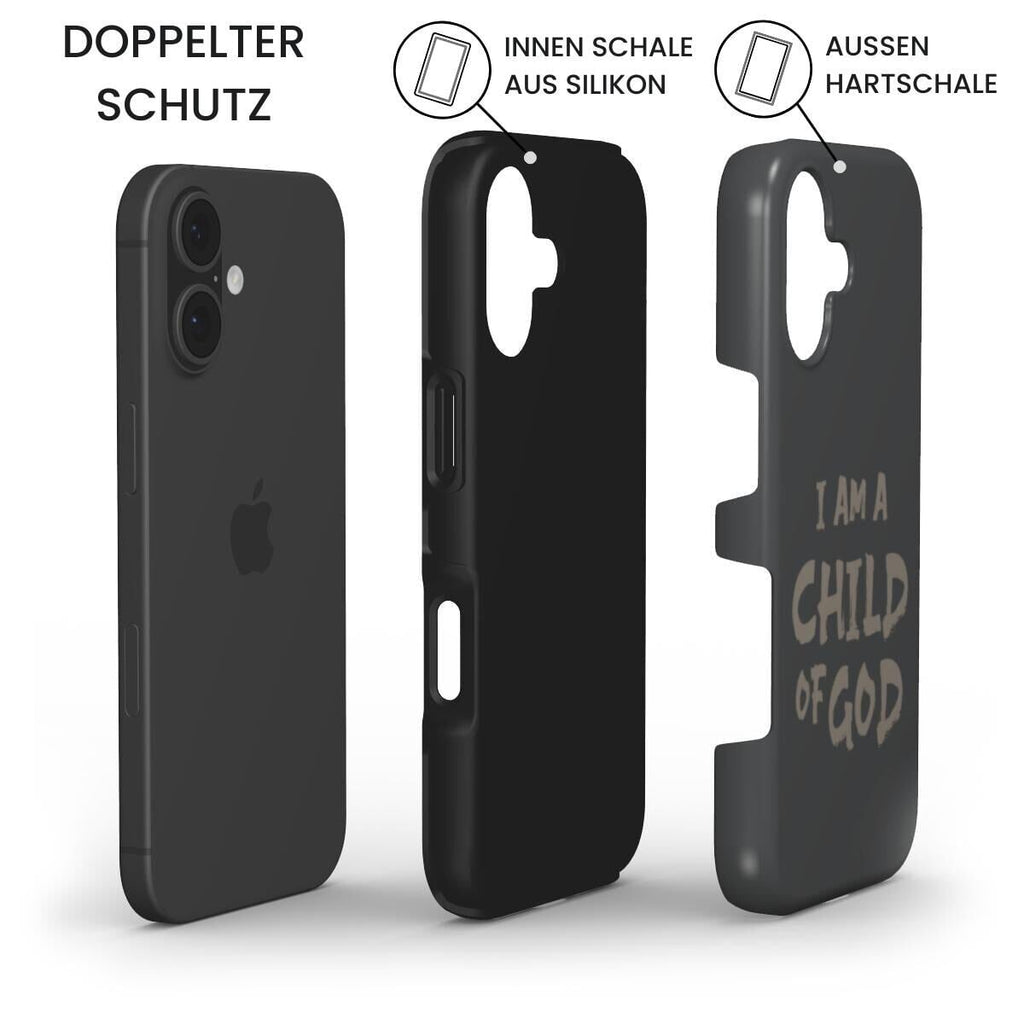 Child of God Robuste Handyhülle in Anthrazit Tech Accessories Podbase 