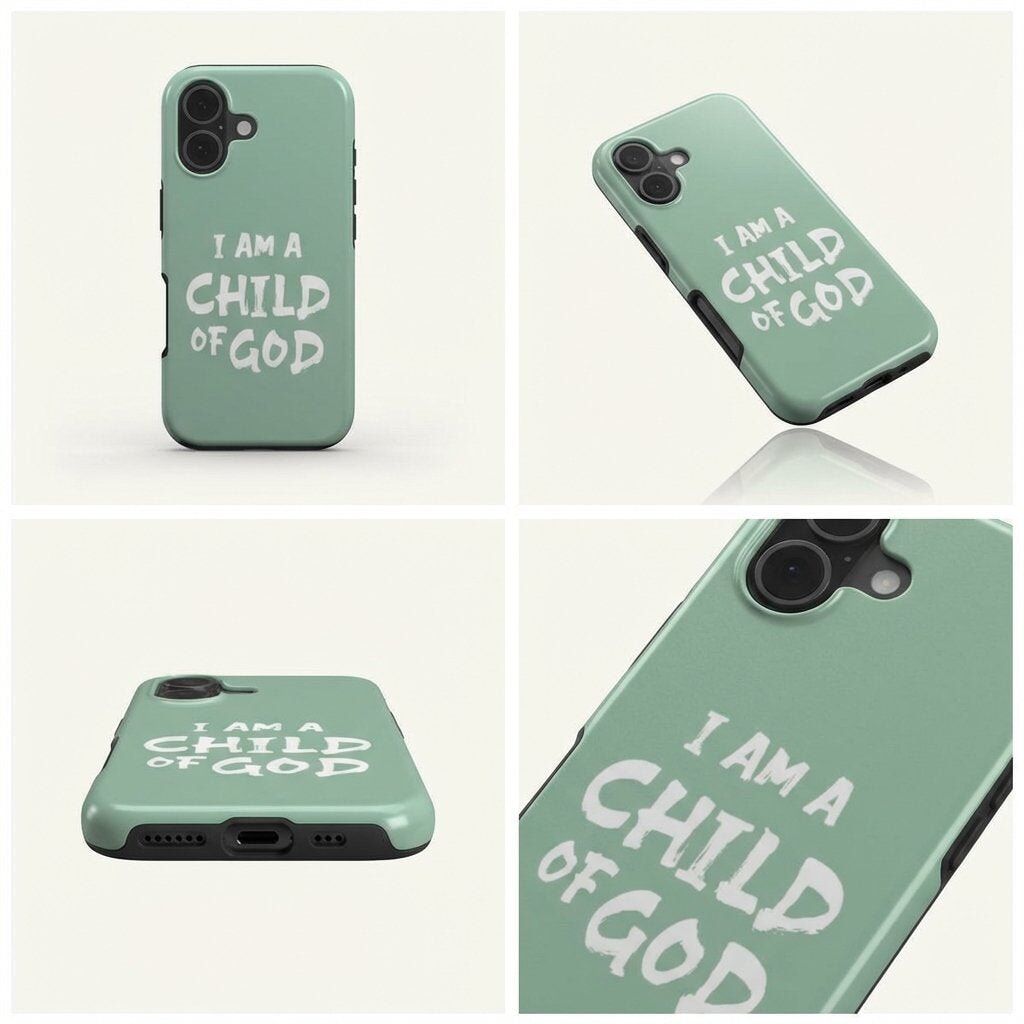 Child of God robuste Handyhülle in Eukalyptus Tech Accessories Podbase 