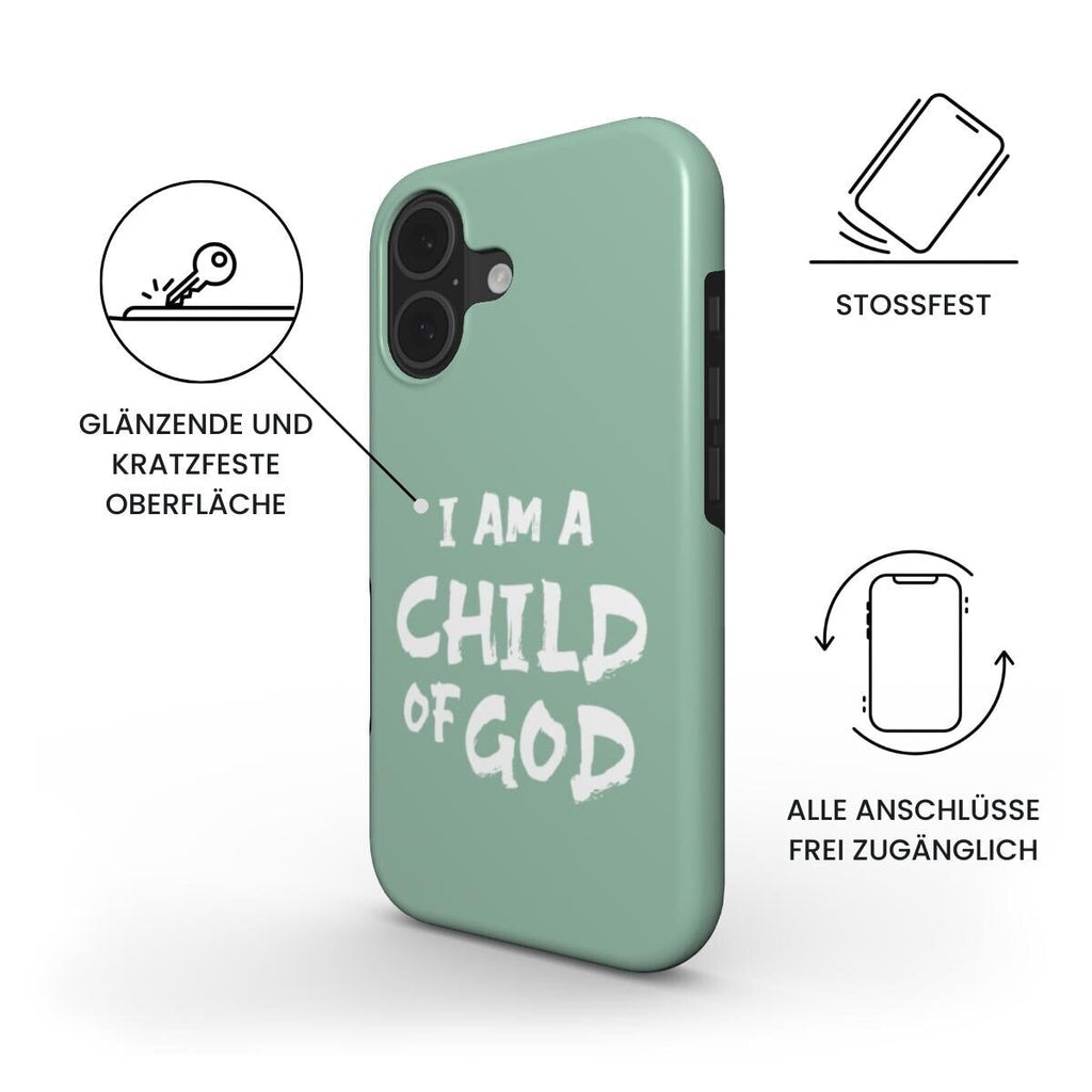 Child of God robuste Handyhülle in Eukalyptus Tech Accessories Podbase 