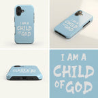 Child of God Robuste Handyhülle in Hellblau Tech Accessories Podbase 