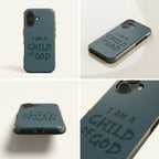 Child of God Robuste Handyhülle in Petrol Tech Accessories Podbase 