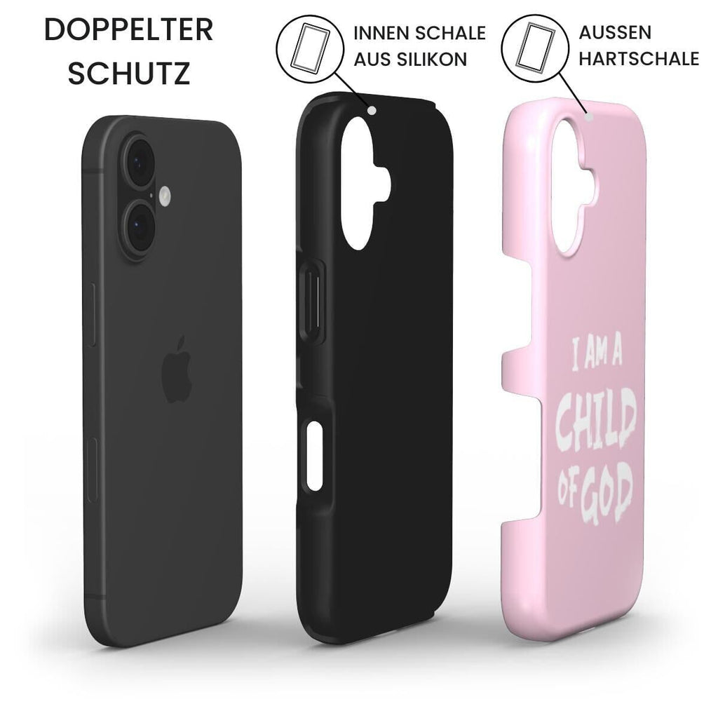 Child of God robuste Handyhülle in Rosa Tech Accessories Podbase 