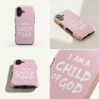 Child of God robuste Handyhülle in Rosa Tech Accessories Podbase 