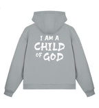 CHILD OF GOD STREETWEAR BOXCUT ZIPPER BACKPRINT Fluffy Boxcut Zipper Shirtee Light Asphalt L 