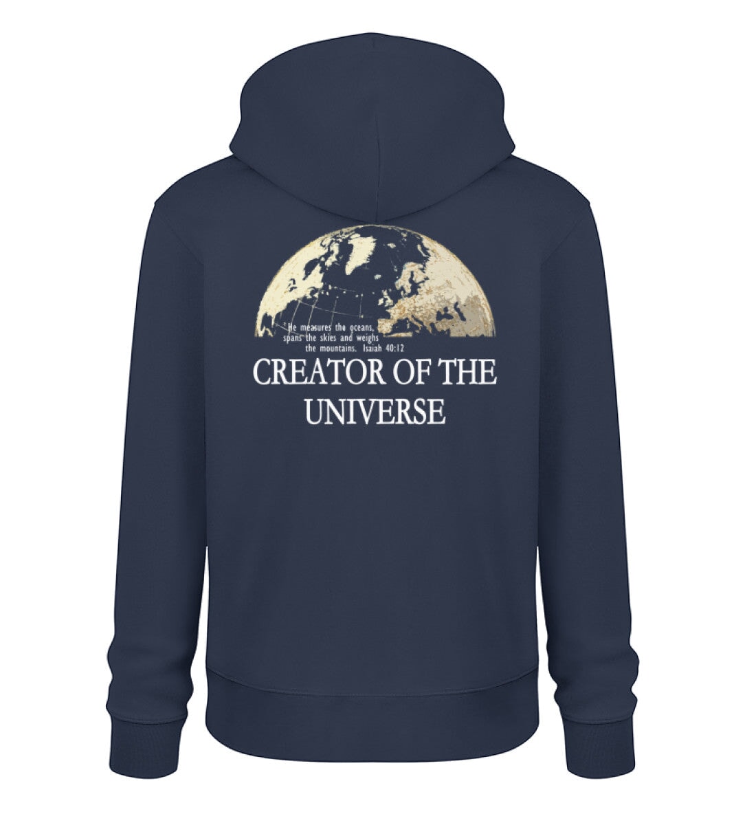 CREATOR STREETWEAR HOODIE BACKPRINT - Unisex Organic Hoodie 2.0 ST/ST Cruiser Hoodie 2.0 ST/ST Shirtee French Navy XS 