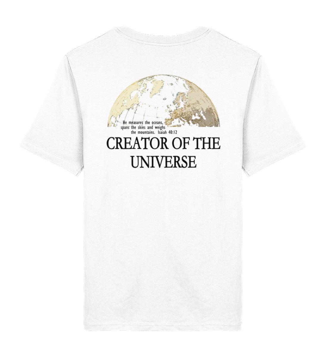 CREATOR STREETWEAR SHIRT BACKPRINT Creator T-Shirt 2.0 ST/ST Shirtee Weiß XS 