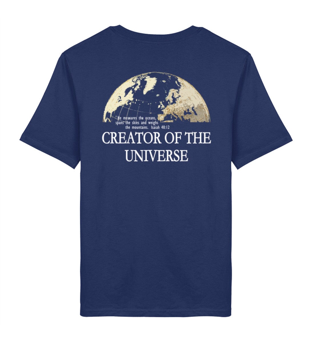 CREATOR STREETWEAR SHIRT BACKPRINT - Herren Premium Organic Shirt 2.0 ST/ST Creator T-Shirt 2.0 ST/ST Shirtee French Navy XS 
