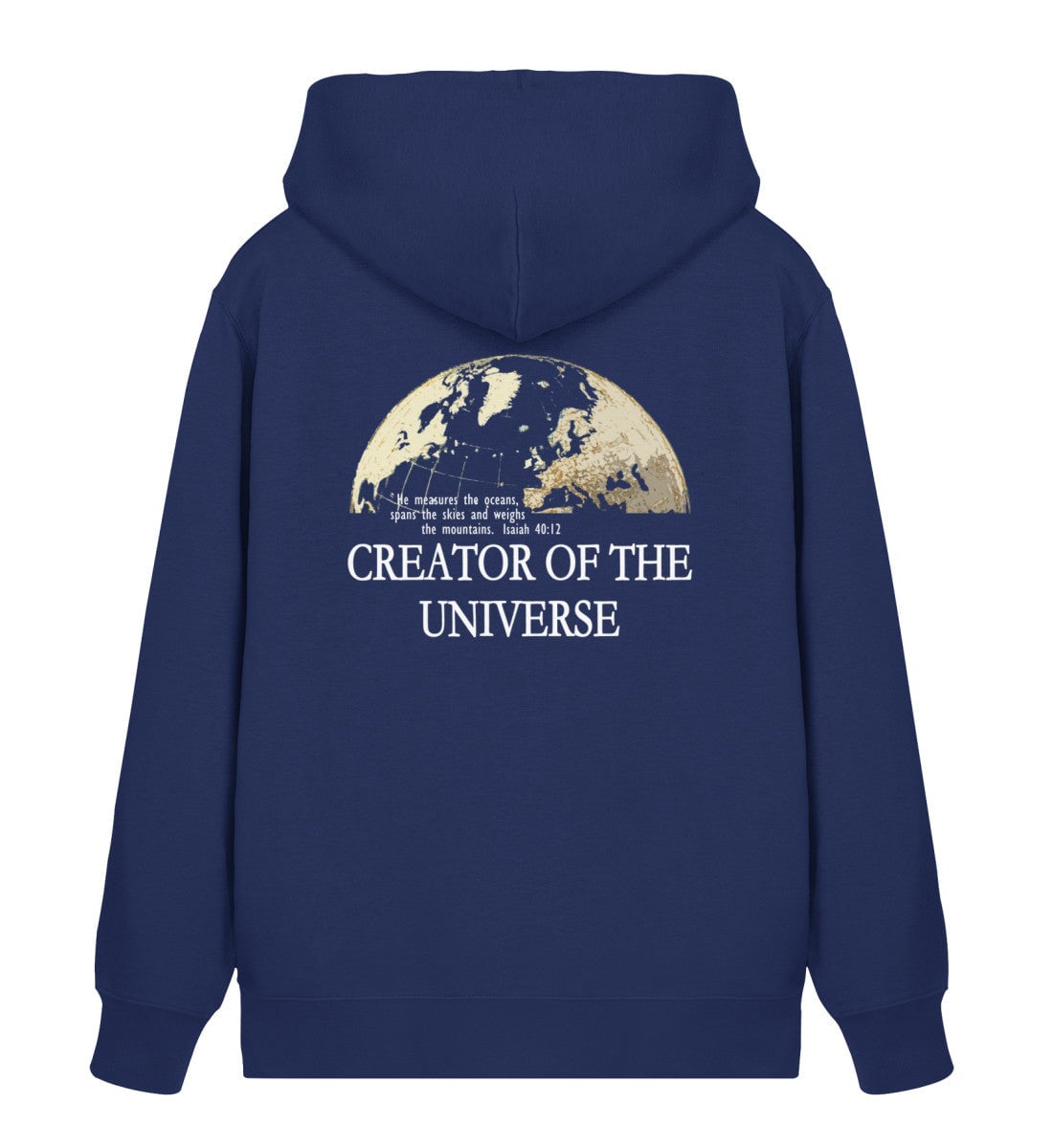 CREATOR STREETWEAR ZIPPER BACKPRINT Connector Zipper 2.0 ST/ST Shirtee Dunkelblau XS 