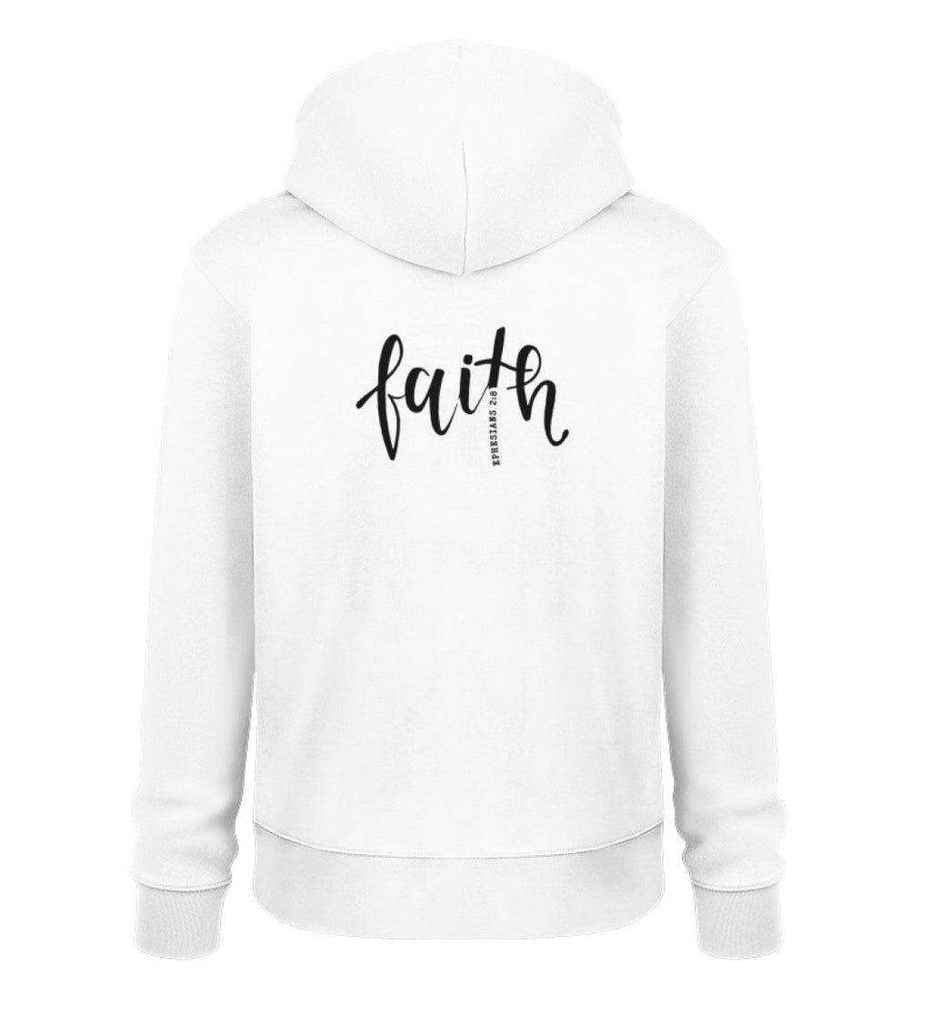 FAITH HOODIE BACKPRINT Cruiser Hoodie 2.0 ST/ST Shirtee Weiß S 