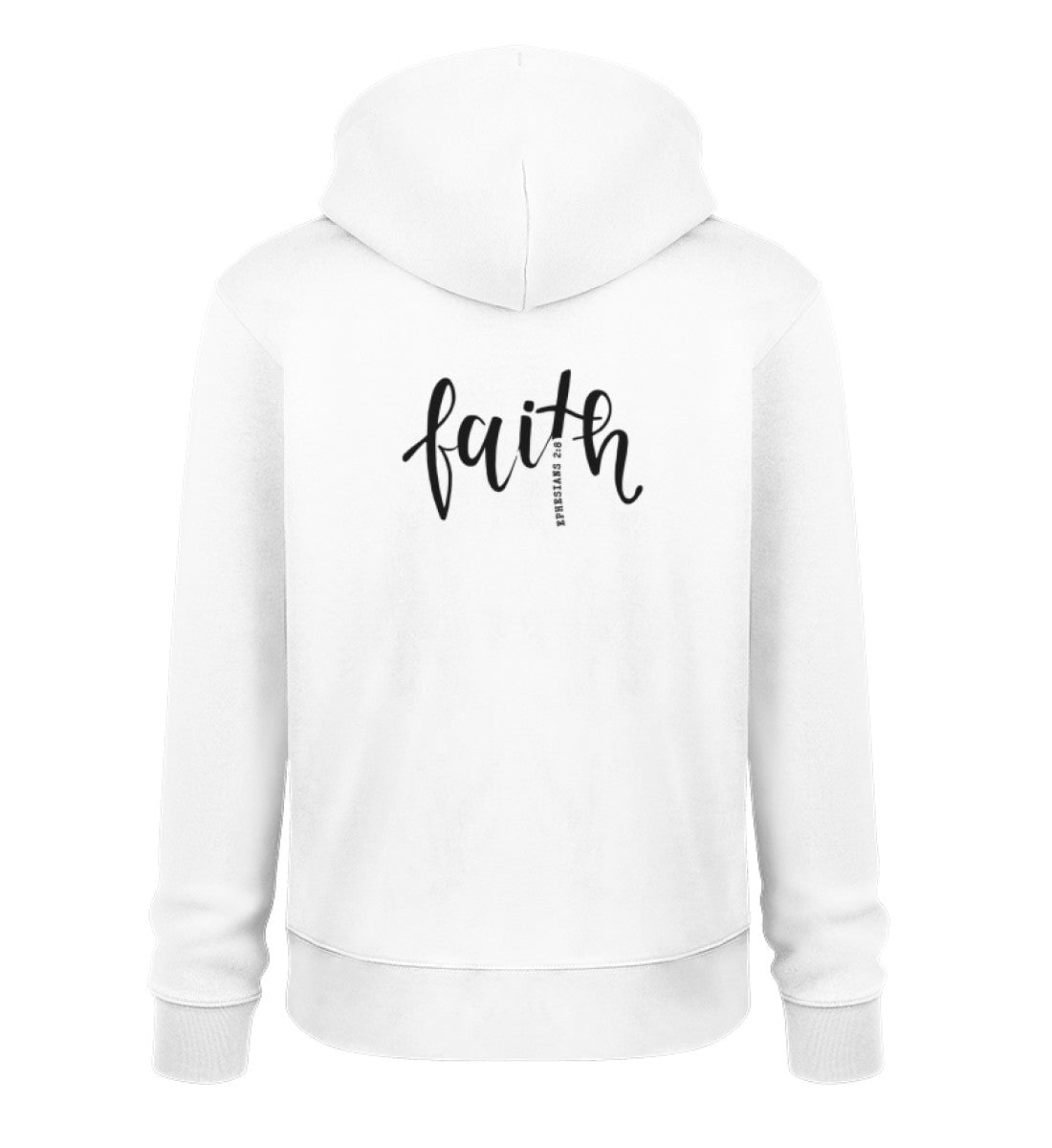FAITH HOODIE BACKPRINT Cruiser Hoodie 2.0 ST/ST Shirtee Weiß S 