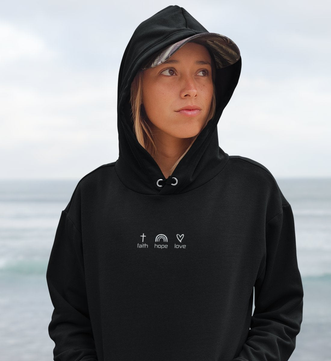 FAITH HOPE LOVE HOODIE Cruiser Hoodie 2.0 ST/ST Shirtee 