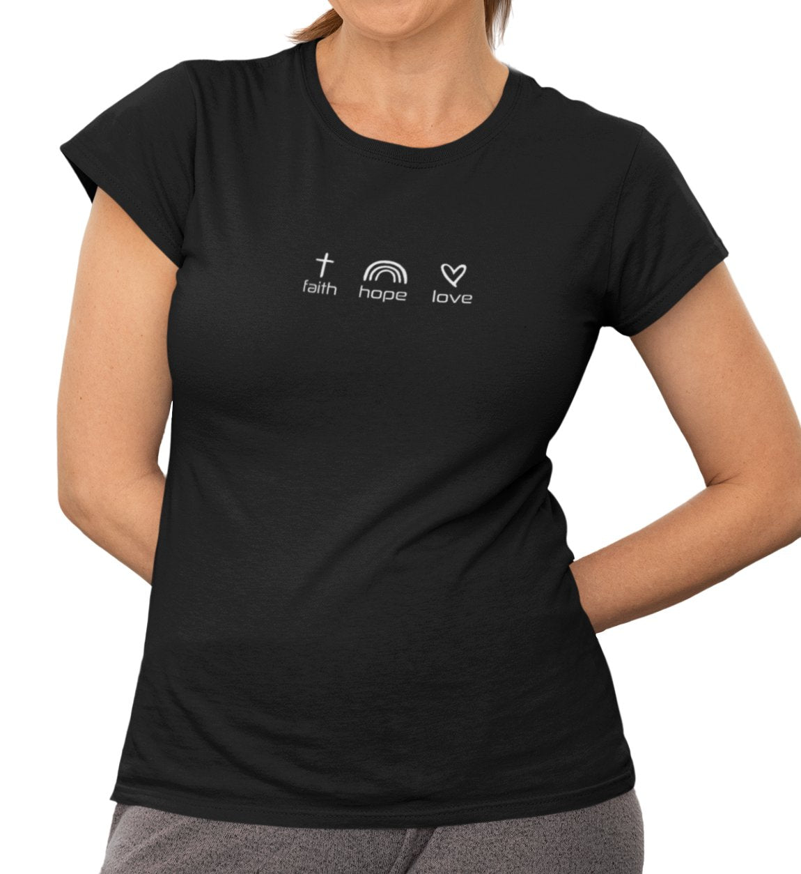 FAITH HOPE LOVE SHIRT Creator T-Shirt 2.0 ST/ST Shirtee 