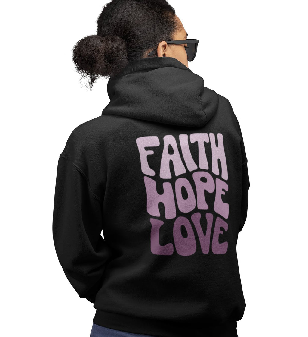 FAITH HOPE LOVE STREETWEAR HOODIE BACKPRINT Cruiser Hoodie 2.0 ST/ST Shirtee 