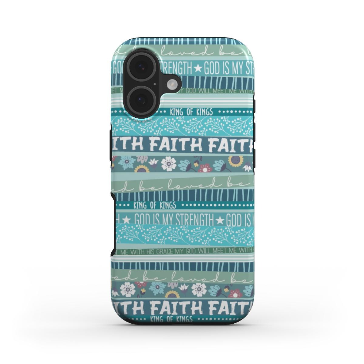 FAITH – robuste Handyhülle türkis Tech Accessories Podbase 