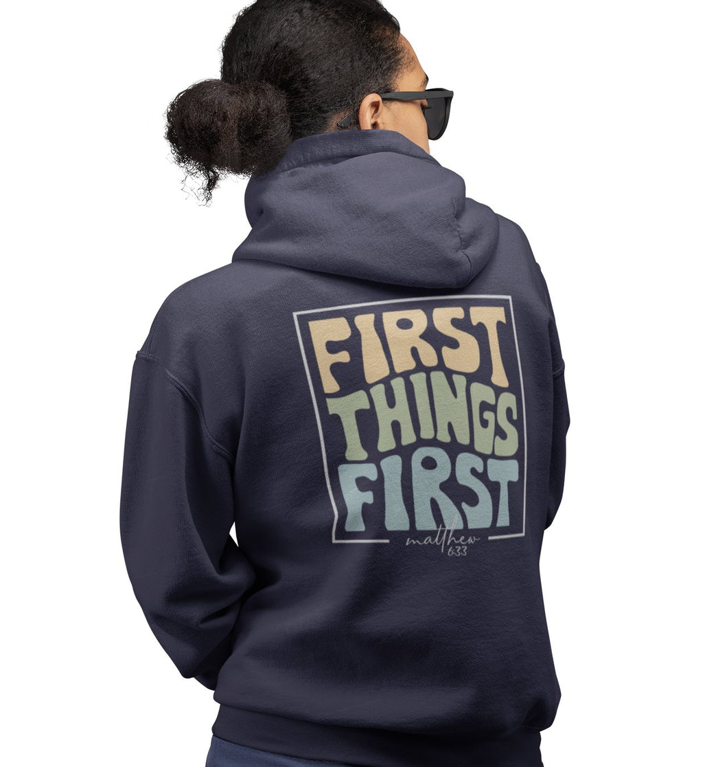 FIRST THINGS FIRST STREETWEAR HOODIE BACKPRINT Cruiser Hoodie 2.0 ST/ST Shirtee 