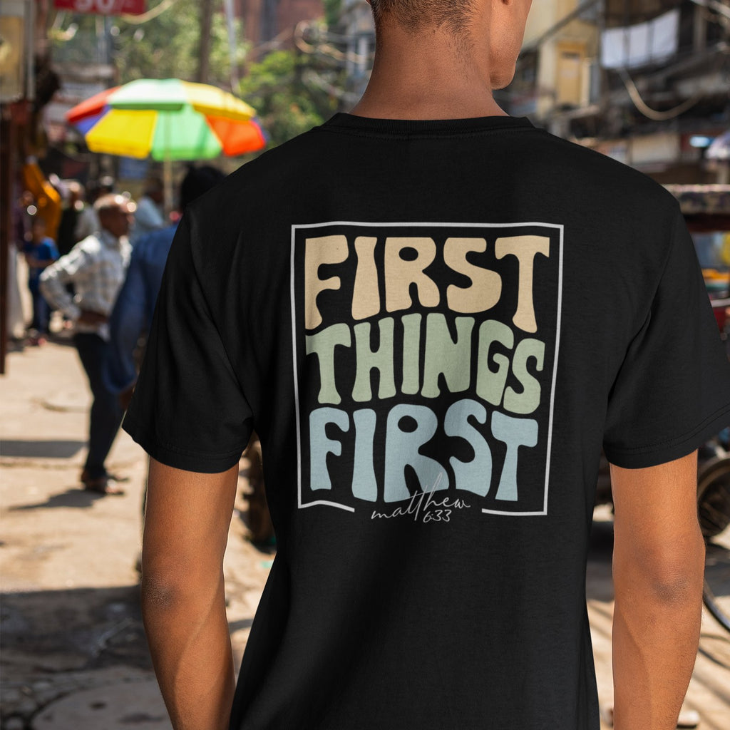 FIRST THINGS FIRST STREETWEAR SHIRT BACKPRINT Creator T-Shirt 2.0 ST/ST Shirtee 