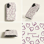 FOREVER LOVED Robuste Handyhülle in Beere Tech Accessories Podbase 