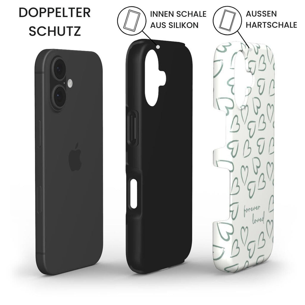 FOREVER LOVED Robuste Handyhülle in Eukalyptus Tech Accessories Podbase 