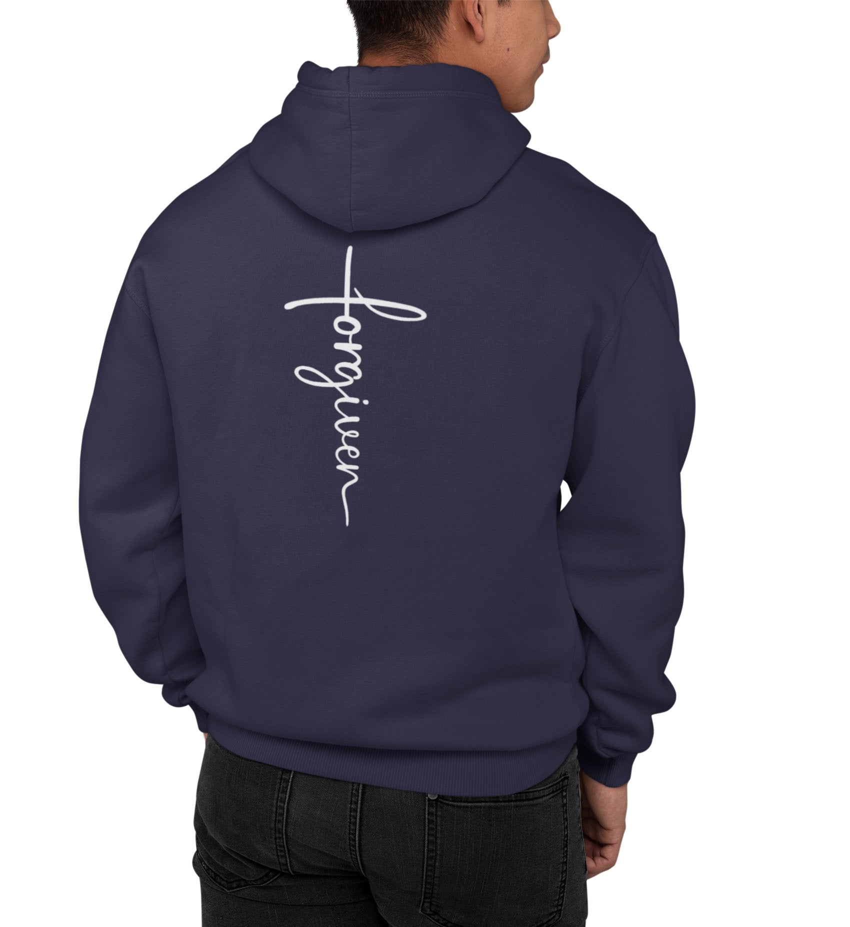 FORGIVEN CROSS HOODIE BACKPRINT Cruiser Hoodie 2.0 ST/ST Shirtee 