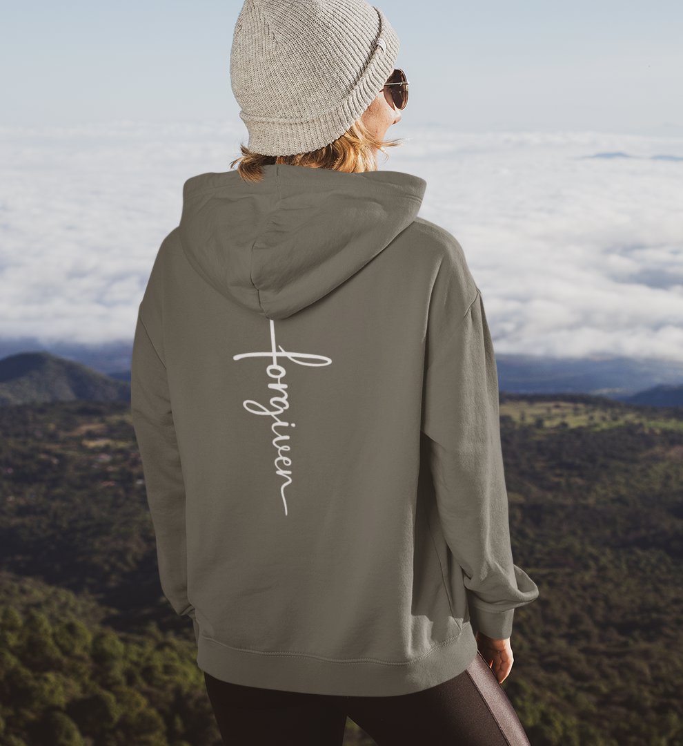 FORGIVEN CROSS HOODIE BACKPRINT Cruiser Hoodie 2.0 ST/ST Shirtee 