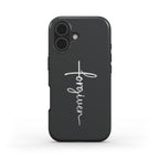 FORGIVEN robuste Handyhülle in Anthrazit Tech Accessories Podbase 