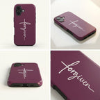 FORGIVEN robuste Handyhülle in Beere Tech Accessories Podbase 