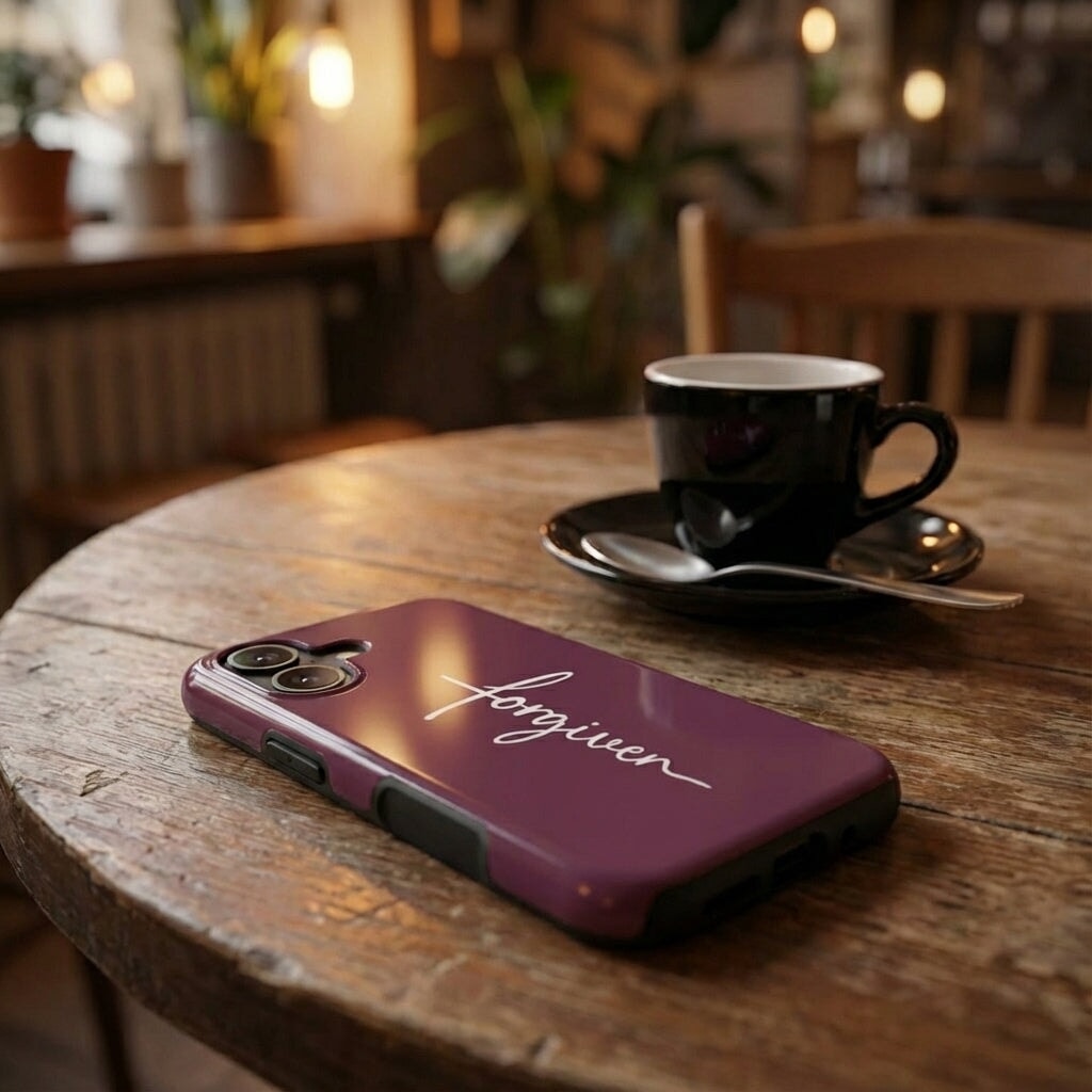 FORGIVEN robuste Handyhülle in Beere Tech Accessories Podbase 