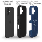 FORGIVEN robuste Handyhülle in Dunkelblau Tech Accessories Podbase 