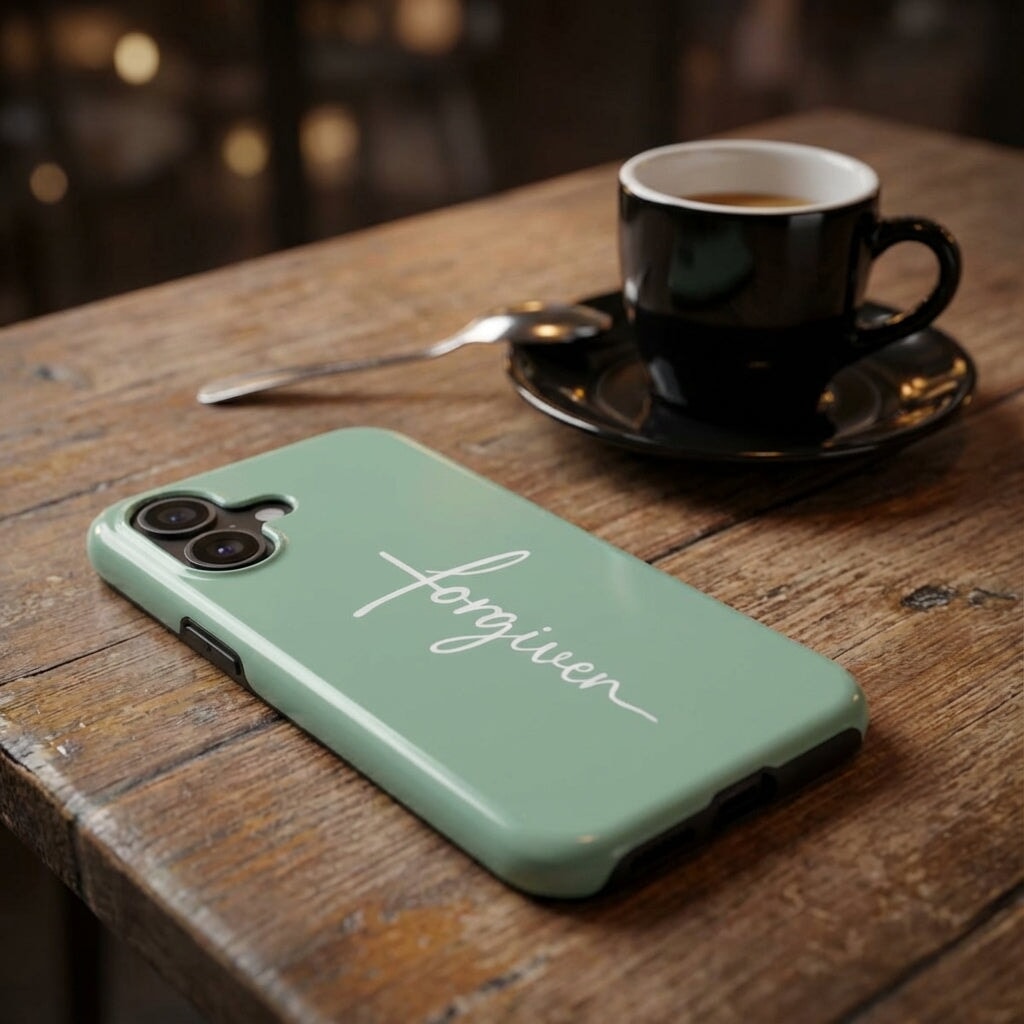 FORGIVEN robuste Handyhülle in Eukalyptus Tech Accessories Podbase 