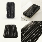 GELIEBT GESEGNET robuste Handyhülle in Schwarz Tech Accessories Podbase 