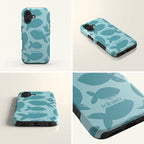 GESEGNET robuste Handyhülle in Blau Tech Accessories Podbase 