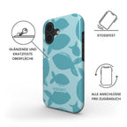 GESEGNET robuste Handyhülle in Blau Tech Accessories Podbase 