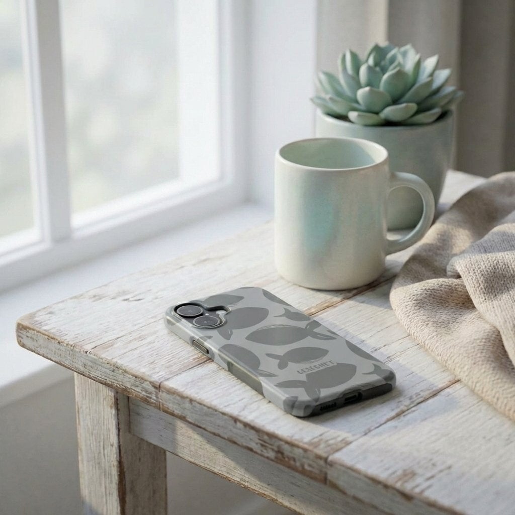 GESEGNET robuste Handyhülle in Grau Tech Accessories Podbase 