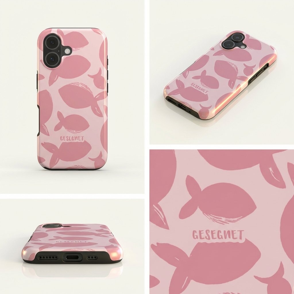 GESEGNET robuste Handyhülle in Rosa Tech Accessories Podbase 