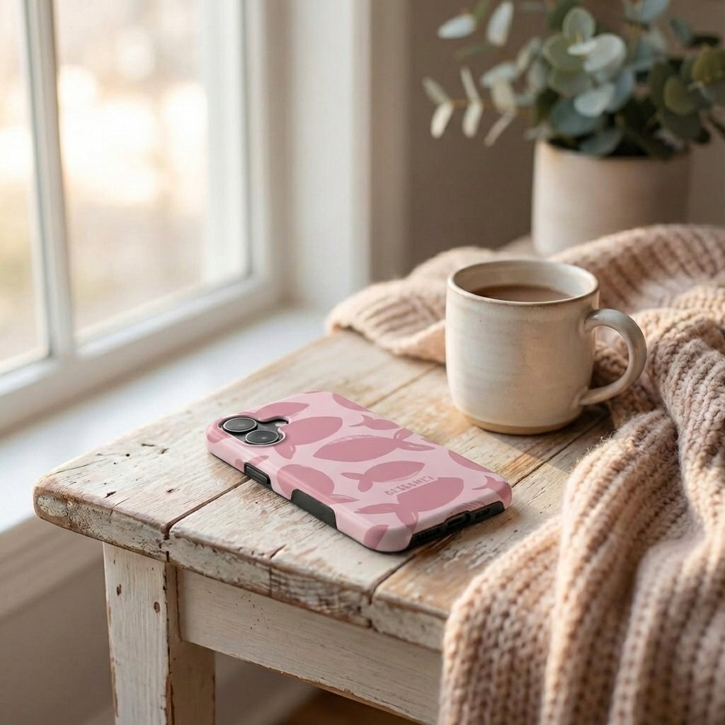 GESEGNET robuste Handyhülle in Rosa Tech Accessories Podbase 