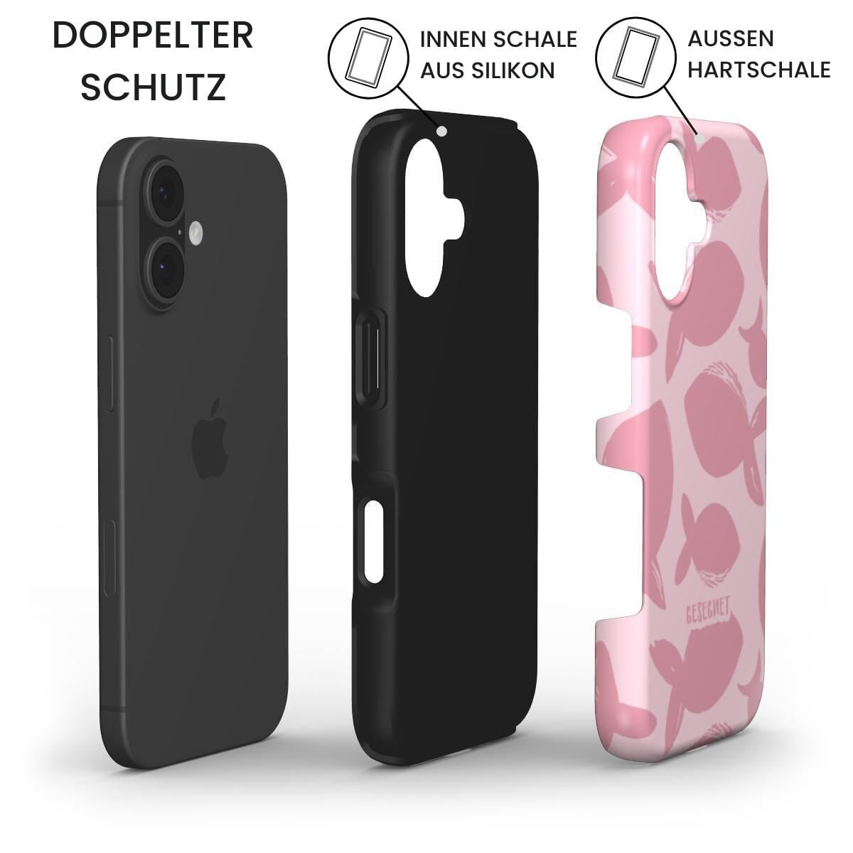 GESEGNET robuste Handyhülle in Rosa Tech Accessories Podbase 