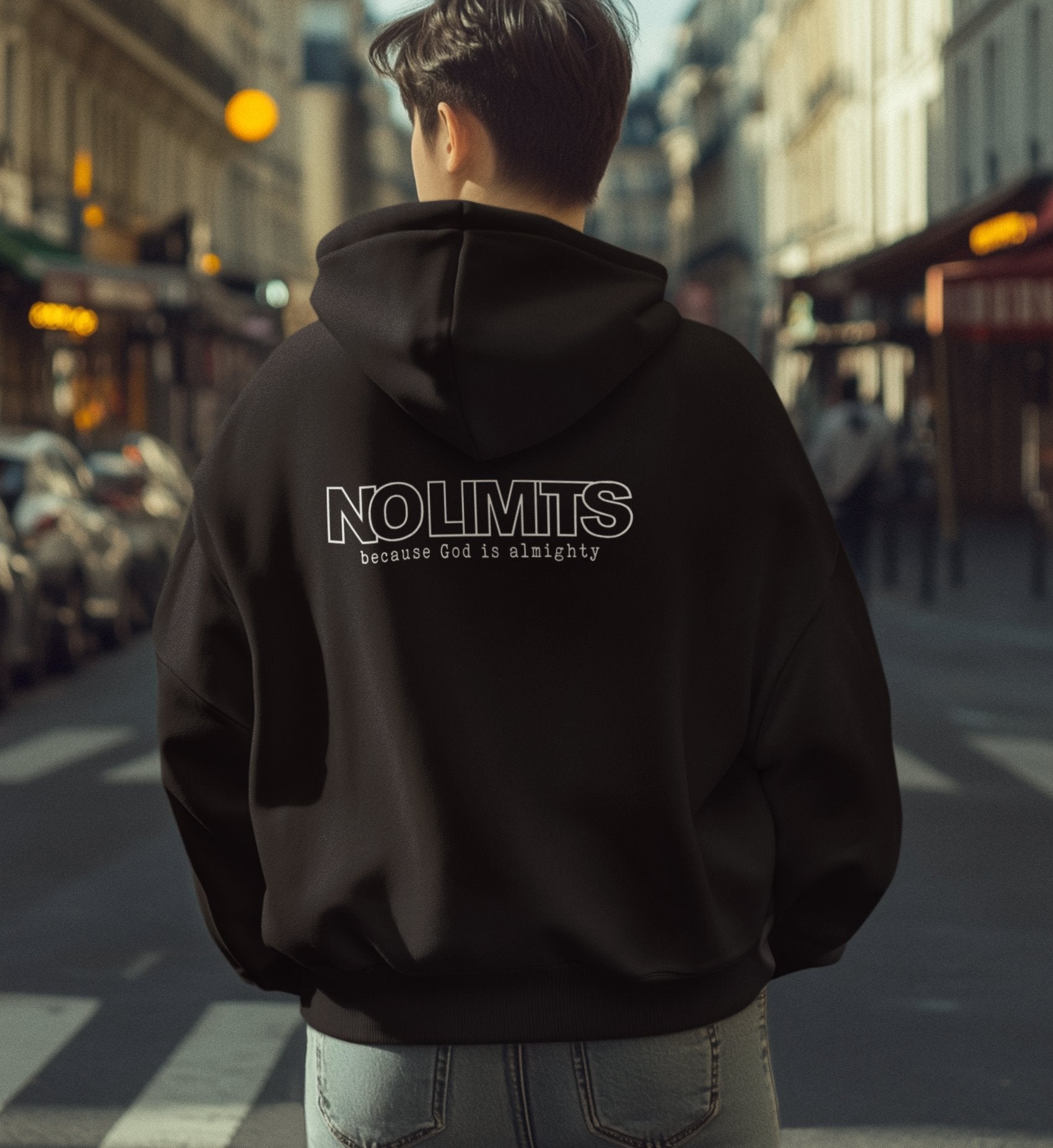 GOD IS ALMIGHTY STREETWEAR OVERSIZED HOODIE BACKPRINT Slammer Oversize Hoodie 2.0 ST/ST Shirtee 
