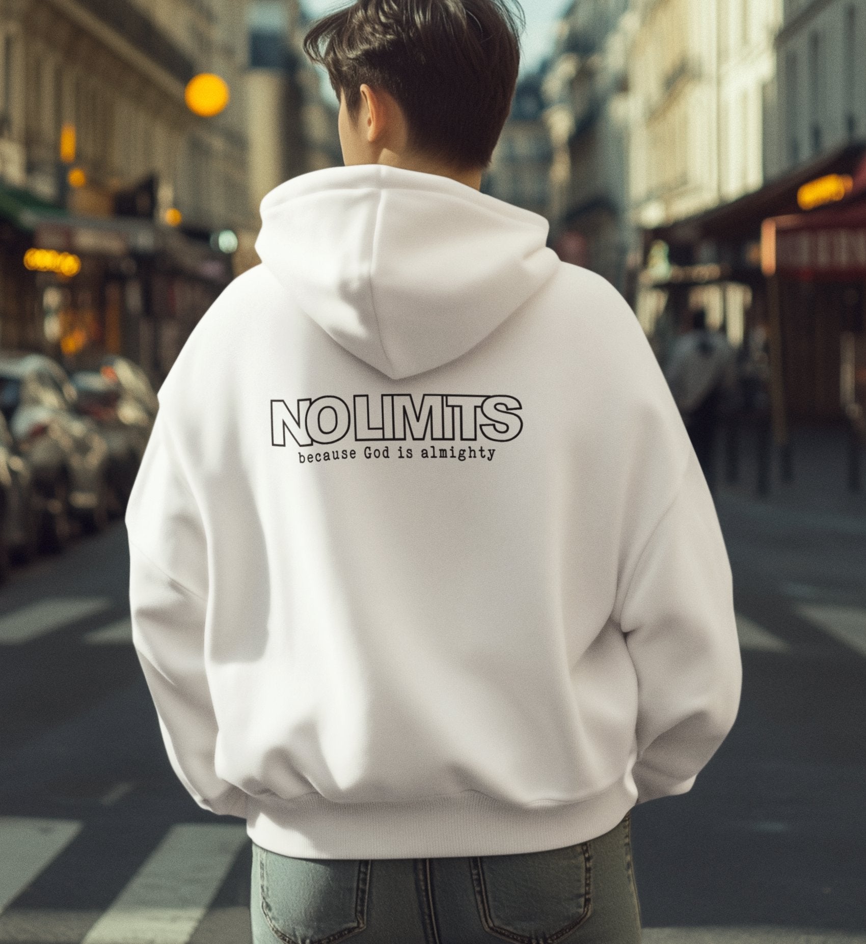 GOD IS ALMIGHTY STREETWEAR OVERSIZED HOODIE BACKPRINT Slammer Oversize Hoodie 2.0 ST/ST Shirtee 