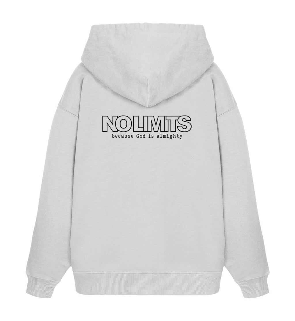 GOD IS ALMIGHTY STREETWEAR OVERSIZED HOODIE BACKPRINT Slammer Oversize Hoodie 2.0 ST/ST Shirtee Grau XS 