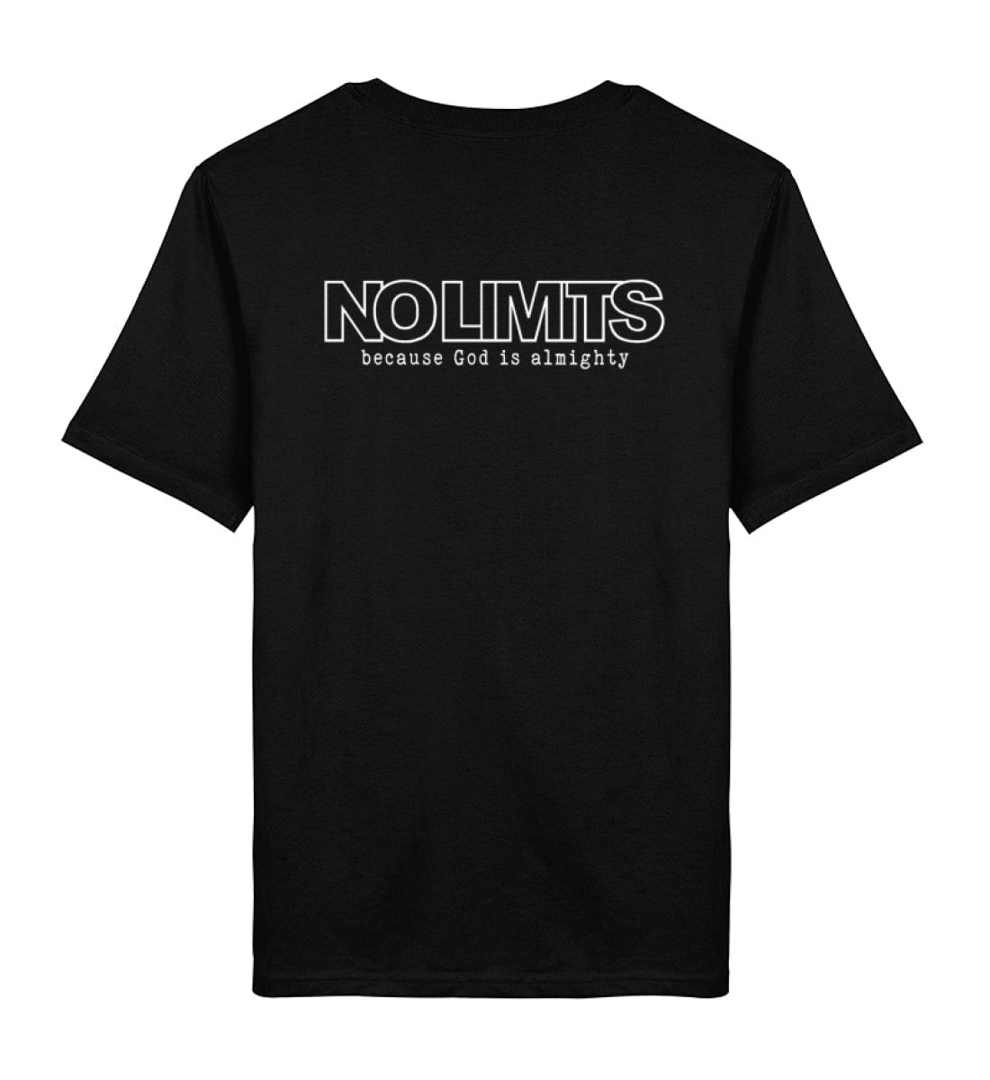 GOD IS ALMIGHTY STREETWEAR SHIRT BACKPRINT - Herren Premium Organic Shirt 2.0 ST/ST Creator T-Shirt 2.0 ST/ST Shirtee Black XS 