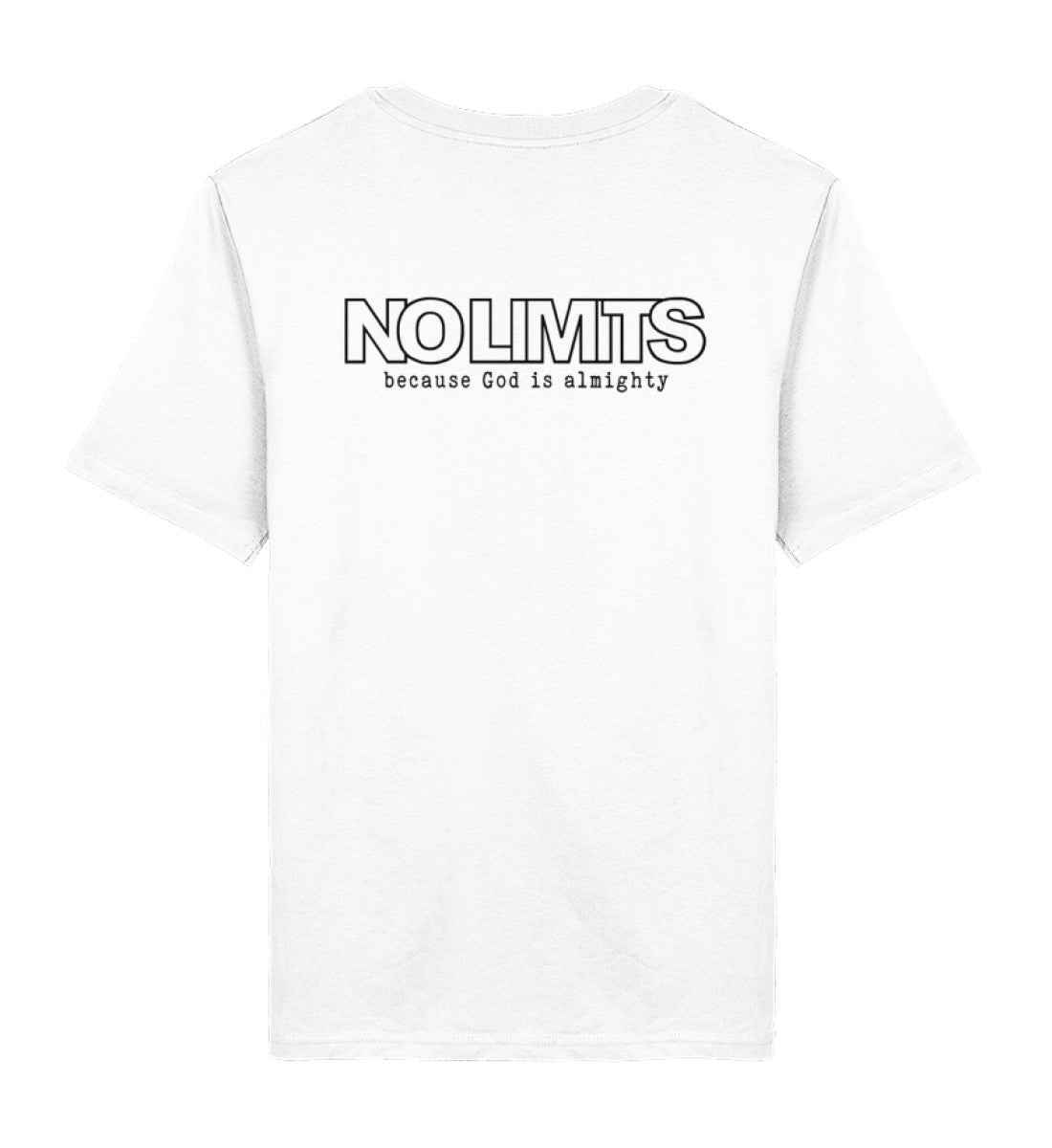 GOD IS ALMIGHTY STREETWEAR SHIRT BACKPRINT - Herren Premium Organic Shirt 2.0 ST/ST Creator T-Shirt 2.0 ST/ST Shirtee White XS 