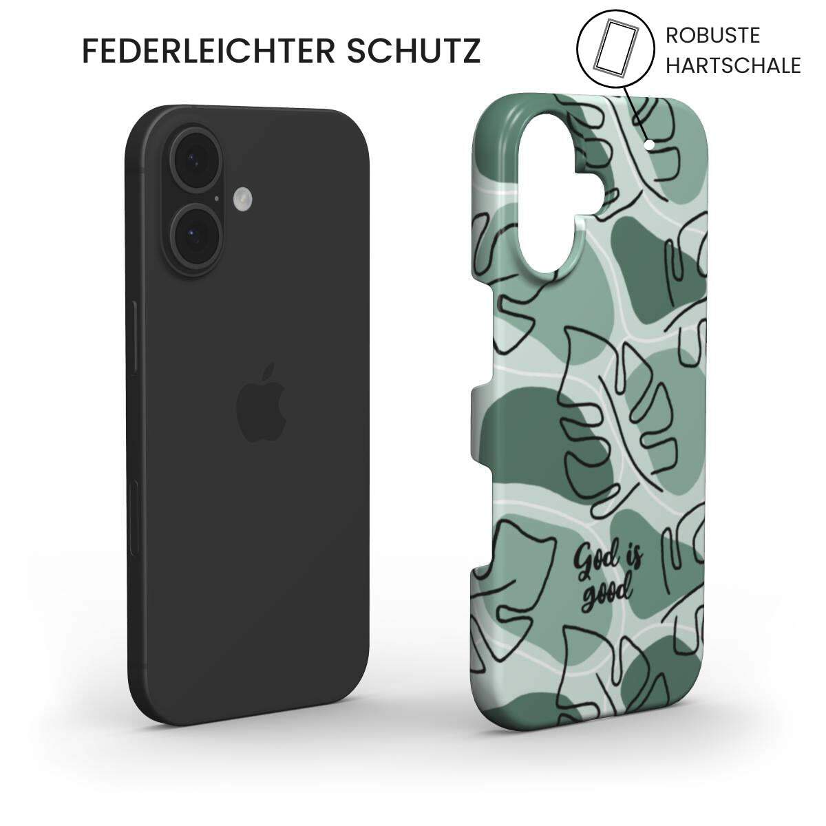 GOD IS GOOD ultradünne Handyhülle in Grün Tech Accessories Podbase 