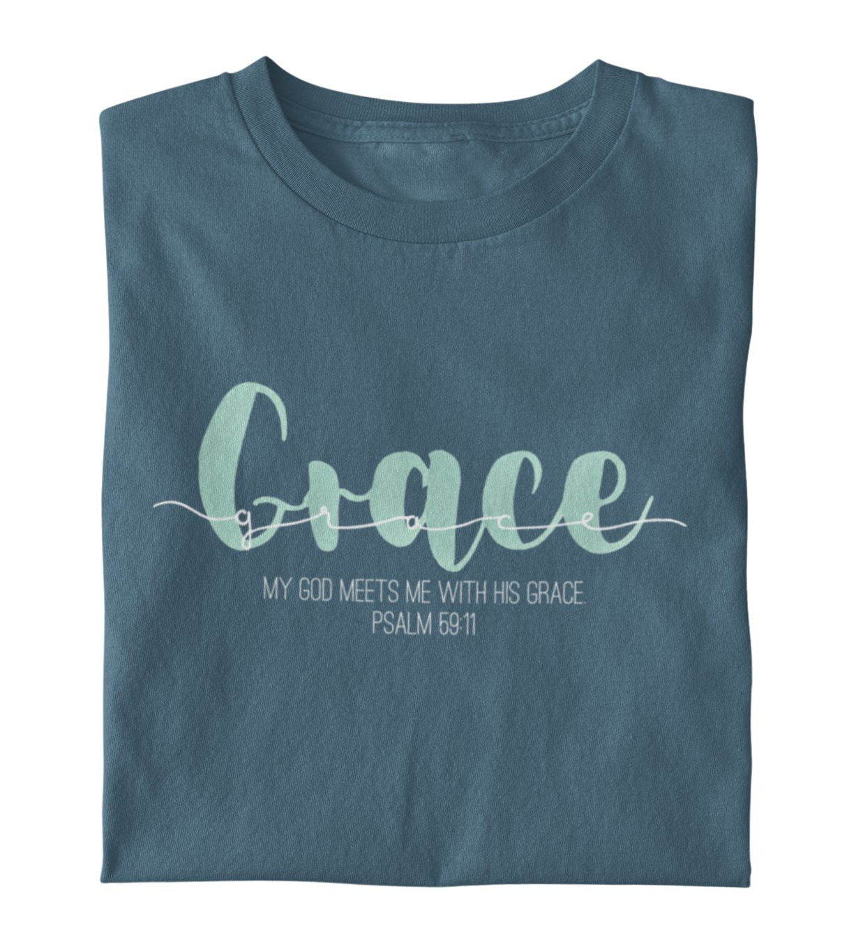 GOD’S GRACE FRAUEN SHIRT GRÜN Stella Muser Shirt ST/ST Shirtee 