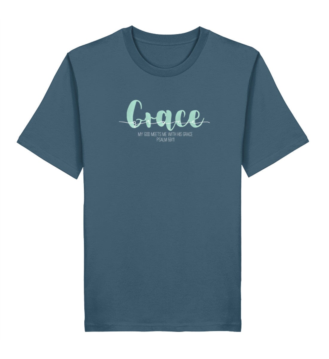 GOD's GRACE SHIRT grün - Herren Premium Organic Shirt 2.0 ST/ST Creator T-Shirt 2.0 ST/ST Shirtee Stargazer XS 